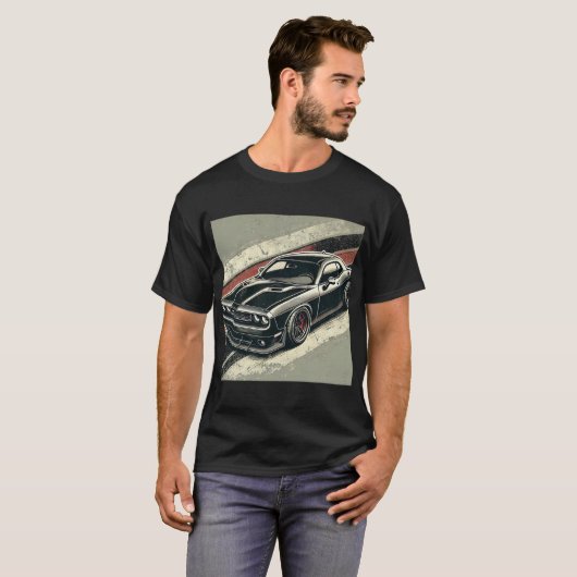 Auto T-shirt (Voorkant volledig)