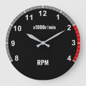 Auto Tachometer Klok - Auto Mechanic Garage Klok (Voorkant)