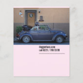 Auto te koop flyer (Achterkant)