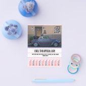 Auto te koop flyer (Enkel)