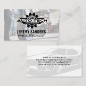 Auto Tech Automotive | monteur Visitekaartje (Voorkant / Achterkant)