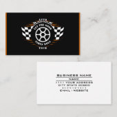 Auto Technicien Mechanische Automobielauto-industr Visitekaartje (Voorkant / Achterkant)