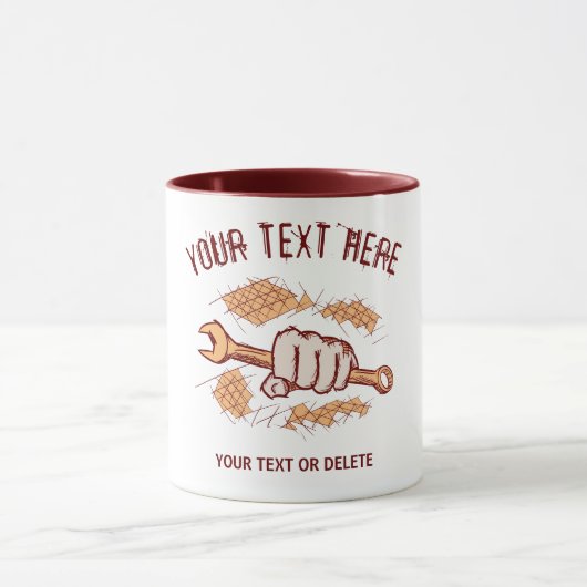 Auto-technicus/technicus. Auto's repareren. Sjablo Mok (Midden)