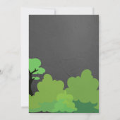 Auto Thema Verjaardagsfeestje Kaart (Achterkant)