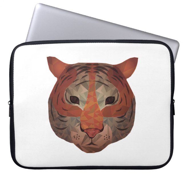 Auto tijger laptop sleeve (Voorkant)