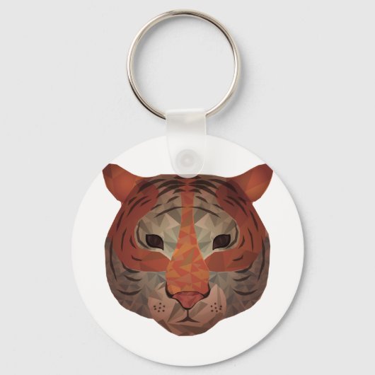 Auto tijger sleutelhanger (Voorkant)
