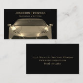 Auto Tinting Details Service Professional Visitekaartje (Voorkant / Achterkant)