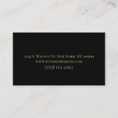 Auto Tinting Details Service Professional Visitekaartje (Achterkant)