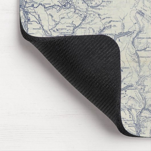 Auto Trails Map 2 van Rand McNally Officiële 1925 Muismat (Hoek)