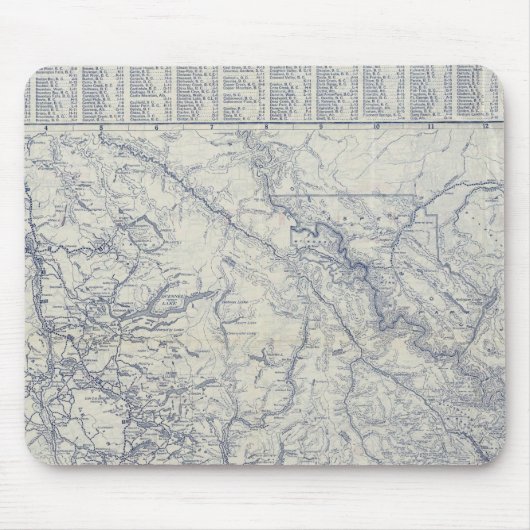 Auto Trails Map 2 van Rand McNally Officiële 1925 Muismat (Voorkant)