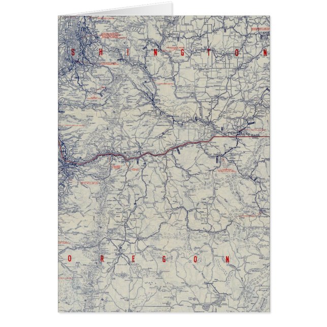Auto Trails Map bij Rand McNally Officieel 1925 (Voorkant)