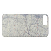 Auto Trails Map bij Rand McNally Officieel 1925 Case-Mate iPhone Case (Achterkant (Horizontaal))