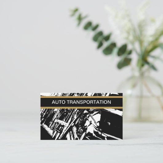 Auto Transport Visitekaartjes (Staand voorkant)