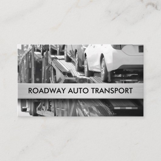 Auto Transport Visitekaartjes (Voorkant)