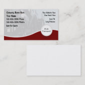 Auto Transport Visitekaartjes (Voorkant / Achterkant)