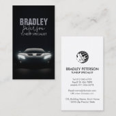 Auto TuneUp Auto Mechanic Reparatie Visitekaartje (Voorkant / Achterkant)