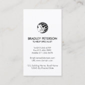 Auto TuneUp Auto Mechanic Reparatie Visitekaartje (Achterkant)