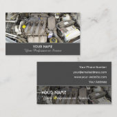 Auto-tuningexperts en raceprofessionals visitekaartje (Voorkant / Achterkant)