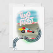 Auto twee snel kaart (Achterkant)