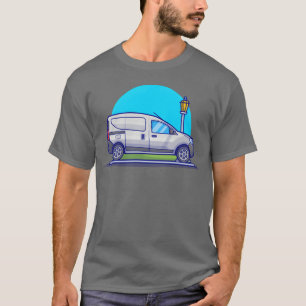 Auto Van Cartoon Vector Pictogram Illustratie retr T-shirt