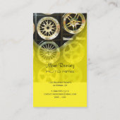 AUTO VELGEN, FOTOBEDRIJFSKAARTEN VISITEKAARTJE (Achterkant)