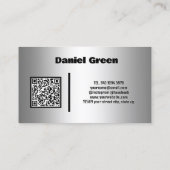 Auto Venster Tinting Custom QR Visitekaartje (Achterkant)