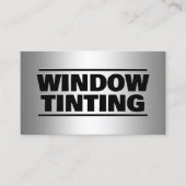 Auto Venster Tinting Custom QR Visitekaartje (Voorkant)