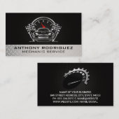 Auto verzorging | Auto Service Logo | Monteur Visitekaartje (Voorkant / Achterkant)
