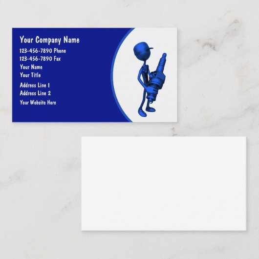 Auto Visitekaartjes (Voorkant / Achterkant)