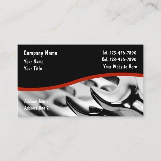 Auto Visitekaartjes (Voorkant)