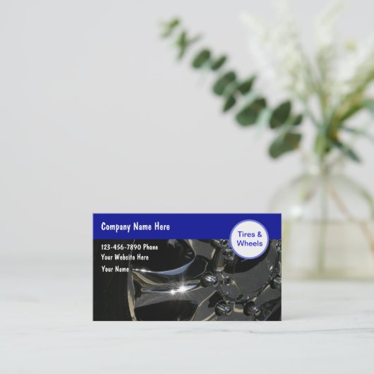 Auto Visitekaartjes (Staand voorkant)