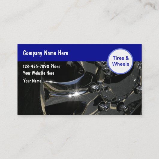 Auto Visitekaartjes (Voorkant)