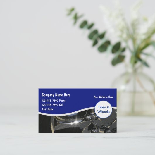 Auto Visitekaartjes (Staand voorkant)