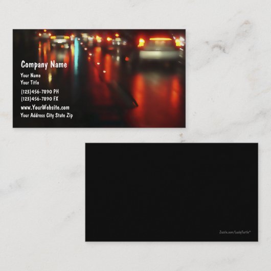 Auto Visitekaartjes (Voorkant / Achterkant)