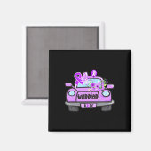 Auto voor Alzheimerheimers Warrior Apparel Heimer  Magneet (Voorkant / Achterkant)