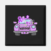 Auto voor Alzheimerheimers Warrior Apparel Heimer  Magneet (Voorkant)