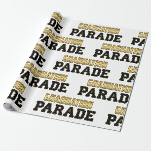 Auto Voorbij Diploma Parade Cadeaupapier
