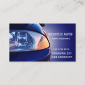 Auto voorkant uitzicht visitekaartje (Voorkant)