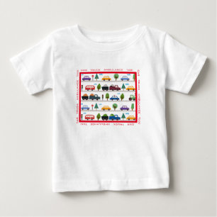 Auto, Vrachtwagen, Ambulance, Taxi Baby Peuter T-S