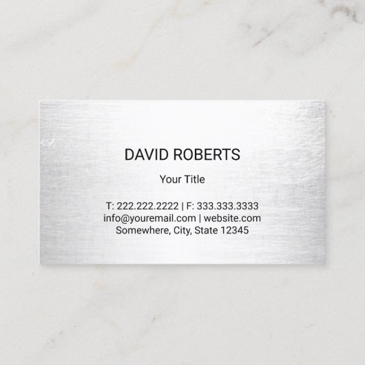 Auto was en auto met details, zwarte auto visitekaartje (Achterkant)