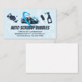 Auto was | Reinigingsproducten Visitekaartje (Voorkant / Achterkant)