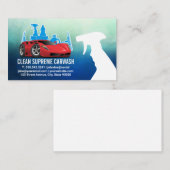 Auto was | Reinigingsproducten Visitekaartje (Voorkant / Achterkant)