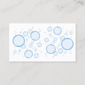 Auto Wash Detail Service Visitekaartje (Achterkant)