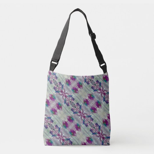 Auto Wash Kleuren Crossbody Tas (Voorkant)