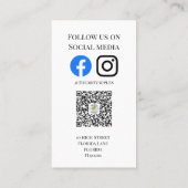 Auto Wash motor verkoop valet service Visitekaartje (Achterkant)