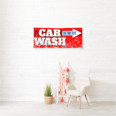  Auto Wassen Bold Bubbly Adverteren Spandoek (Insitu)