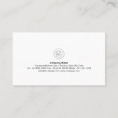 Auto Wassen Details Visitekaartje (Achterkant)