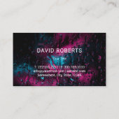 Auto Wassen Mobiel Auto Detailing Automotive Reini Visitekaartje (Achterkant)