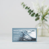 Auto Wassen Professionele Auto Detailing Automobie Visitekaartje (Staand voorkant)