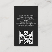 Auto Wassen Professionele Auto Detailing Automobie Visitekaartje (Achterkant)